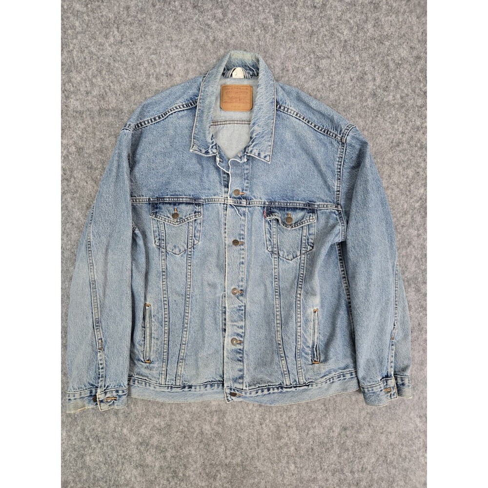 Vintage 1993 Levi's 70507-0389 Denim Trucker Jacket - Size XXL